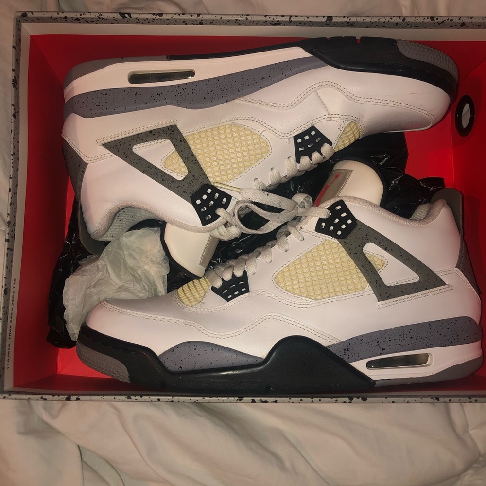 Air Jordan 4 Retro OG White/Cement